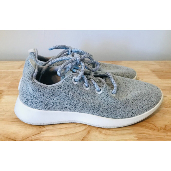 Allbirds Wool Mizzle Runners Grey Casual Walking Shoes Sneakers Size 8 - Picture 3 of 10
